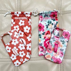 Two Loopy Cases. iPhone 13pro. Styles - autumn daisies and peonies